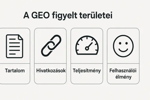 A GEO figyelt területei