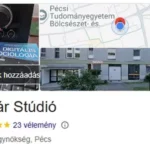 A Google Cégprofil előnyét már felismerik a vállalkozások bognár-stúdió-google-profil